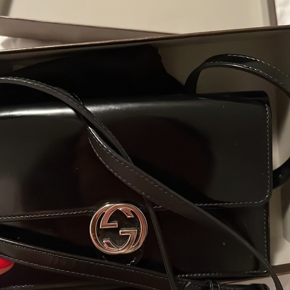 Gucci clutch/ crossbody bag with strap - Picture 2 of 12